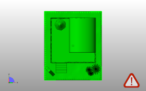 两层小房子俯视图