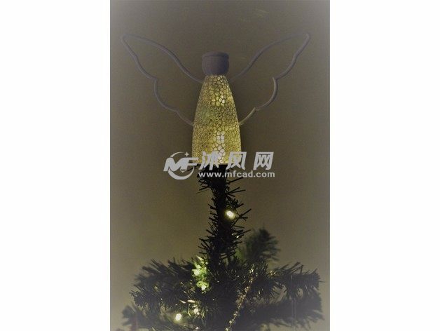 镂空雪人灯罩实物图