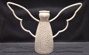 镂空雪人灯罩主视图