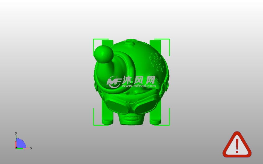 圣诞节小猪俯视图