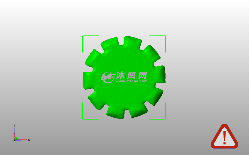 Melo装饰摆件底视图