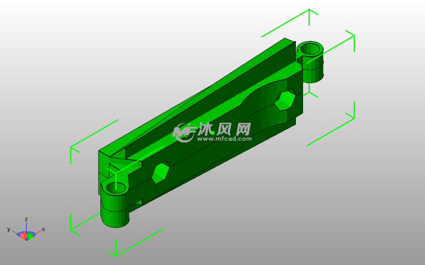 Nerf宠物狗球发射枪组件斜视图