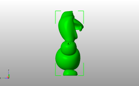 奥拉夫-雪宝侧视图
