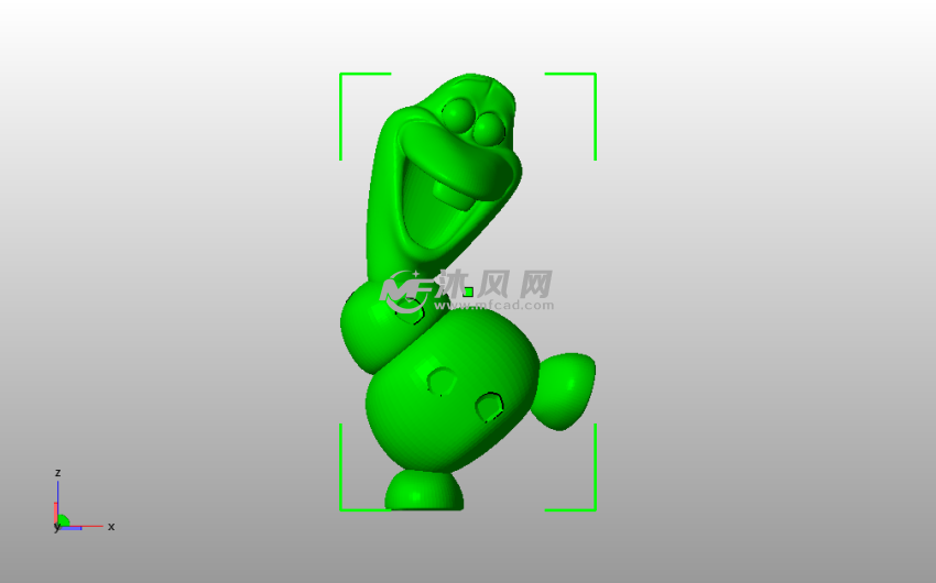 奥拉夫-雪宝主视图