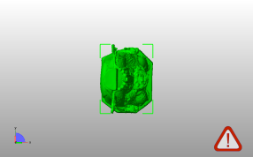 财神3D模型俯视图