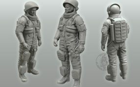 船员逃生服模型效果图