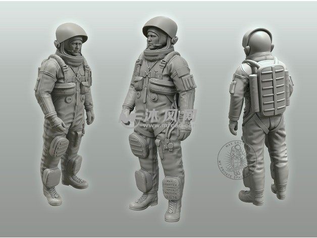 船员逃生服模型效果图