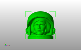 船员逃生服模型头主视图