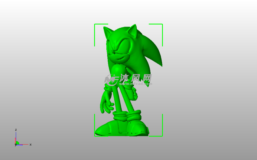 刺猬索尼克主视图