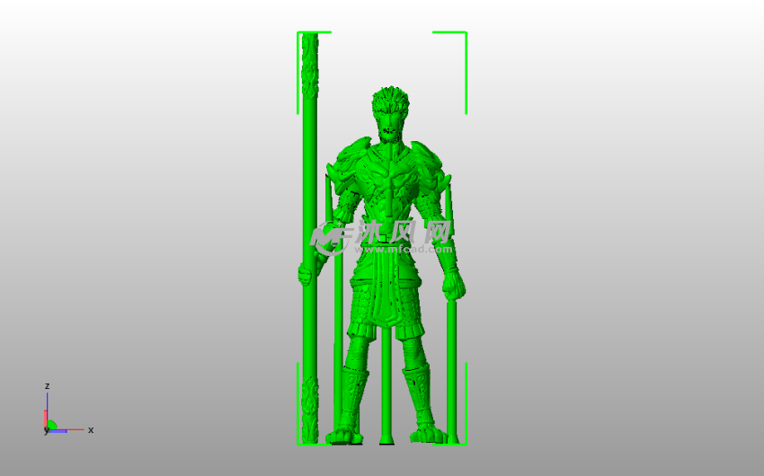 大圣归来模型主视图