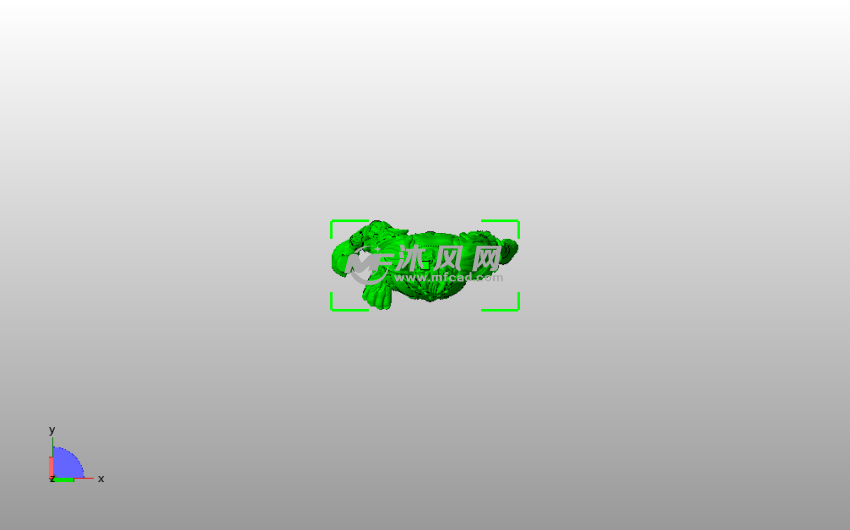 大圣归来模型俯视图