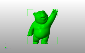 大熊猫模型主视图