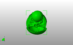 地球仪模型俯视图