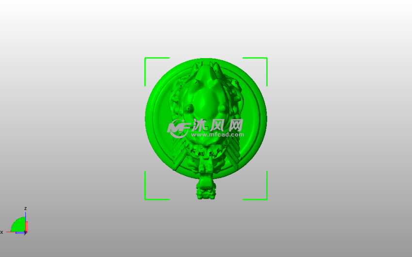 东海龙王模型俯视图