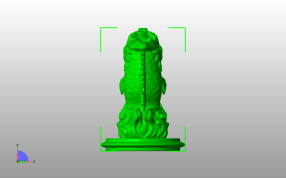 东海龙王模型后视图