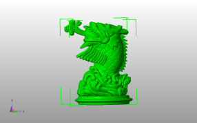 东海龙王模型侧视图
