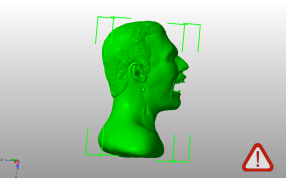 弗雷迪·莫库里半身像侧视图