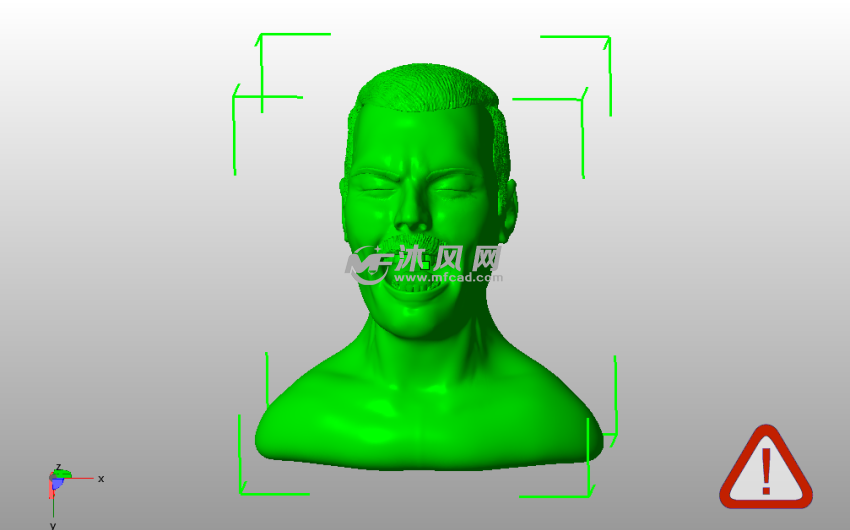 弗雷迪·莫库里半身像主视图