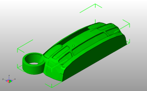 高尔夫mk3钥匙链斜视图
