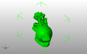 海贼王-路飞模型斜视图