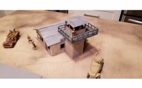 机场控制塔俯视图