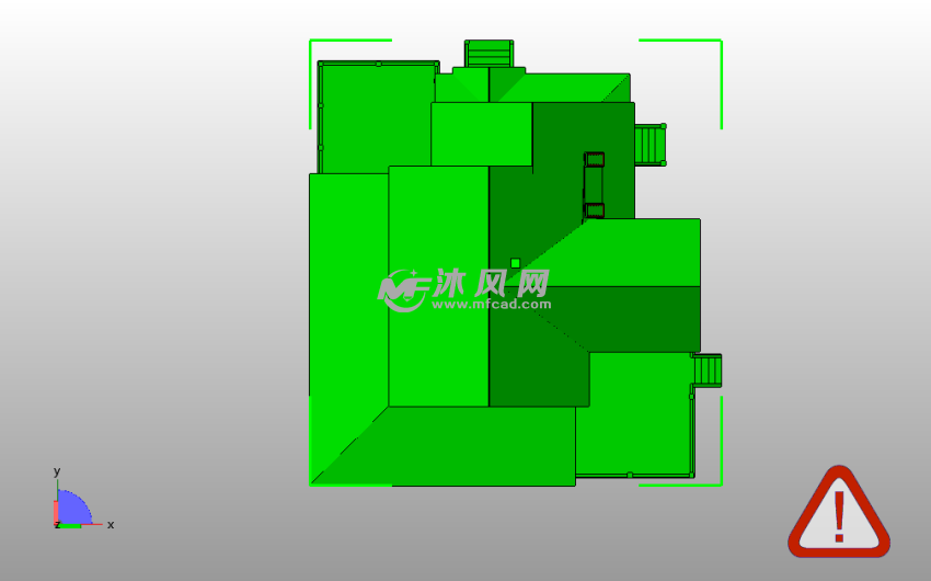 卡茨基尔房子俯视图