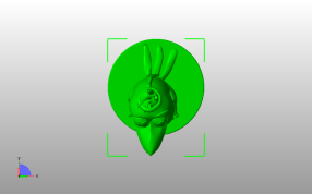 卡通尼奥模型俯视图