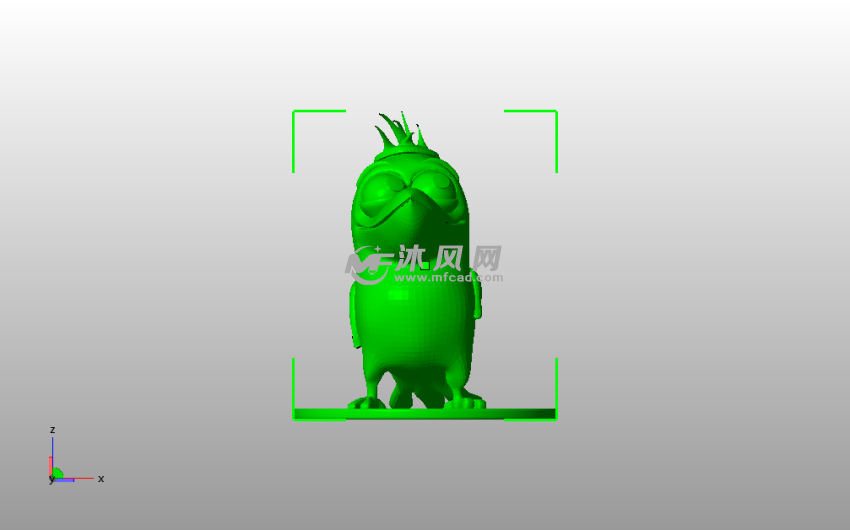 卡通尼奥模型主视图