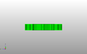 可活动的骏马侧视图