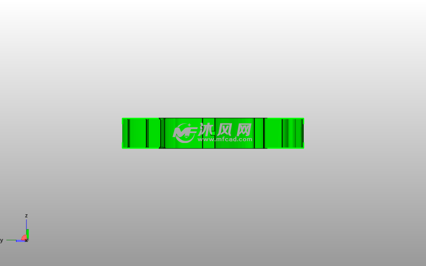 可活动的骏马侧视图