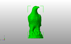 老鹰3D模型主视图