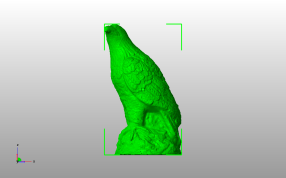 老鹰3D模型侧视图