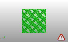 立方极小曲面斜视图