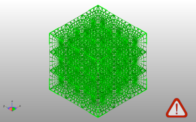 立方极小曲面斜视图