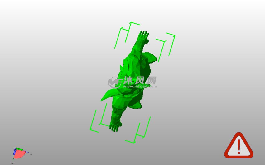 龙珠悟空模型俯视图