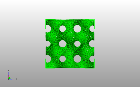 镂空立方体主视图