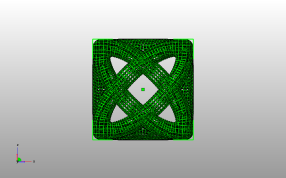 曲折立方模型主视图