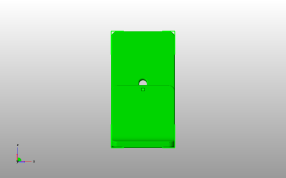 手机支架模型主视图