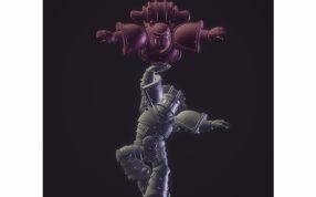 太空人模型效果图