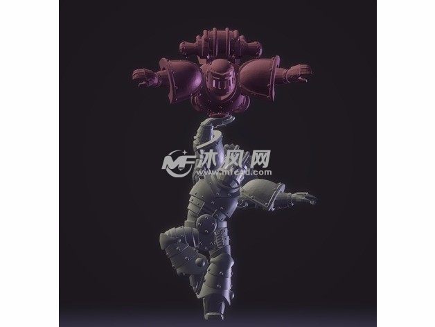 太空人模型效果图