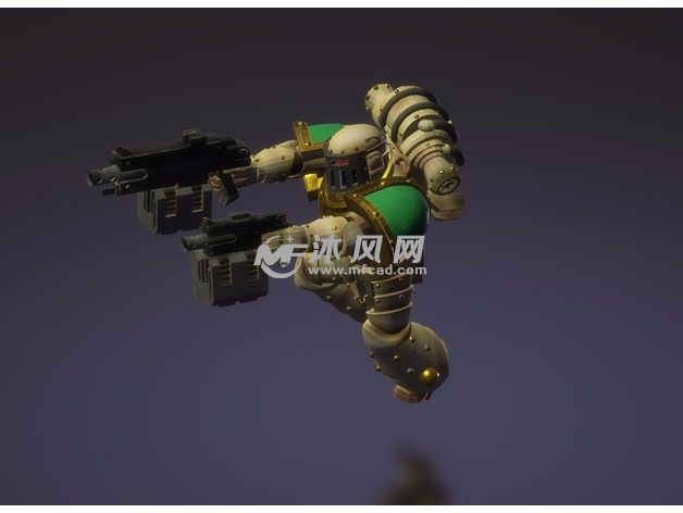 太空战士模型效果图