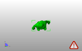 外星人模型俯视图