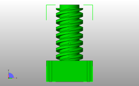 沃尔沃740座椅支架侧视图