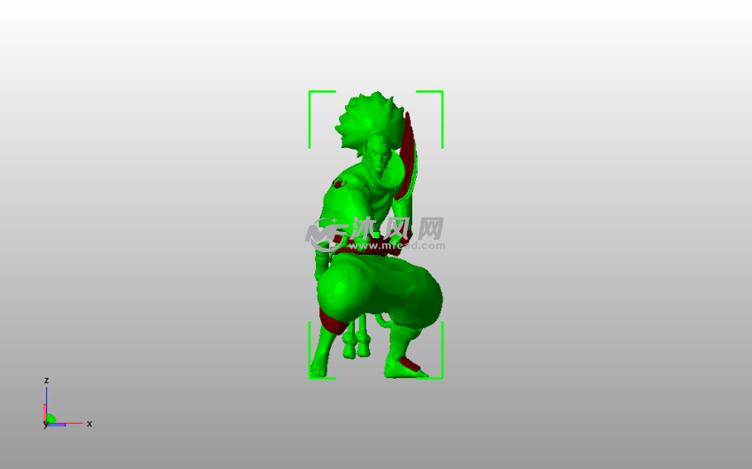 细化疾风剑豪主视图