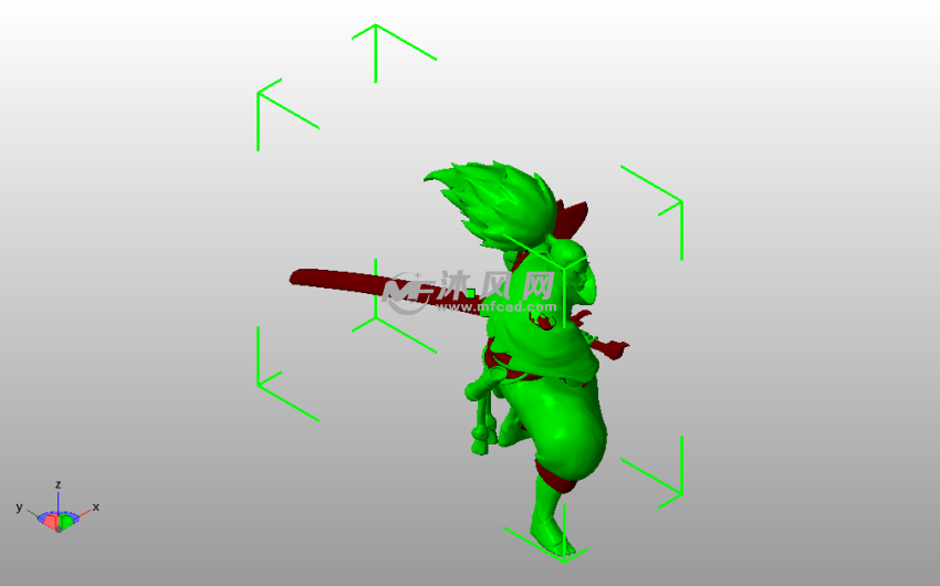 细化疾风剑豪斜视图