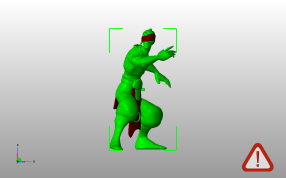 细化盲僧模型主视图