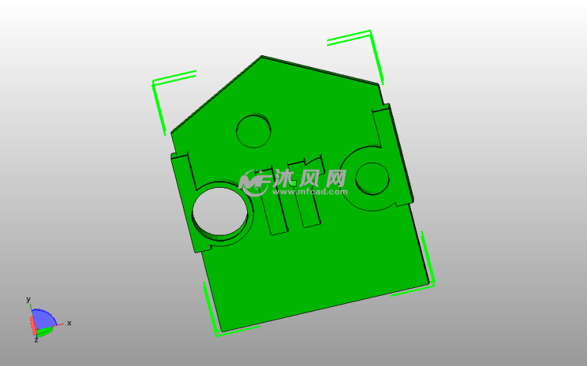 小房子鸟舍前面