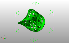 创意结构模型斜视图