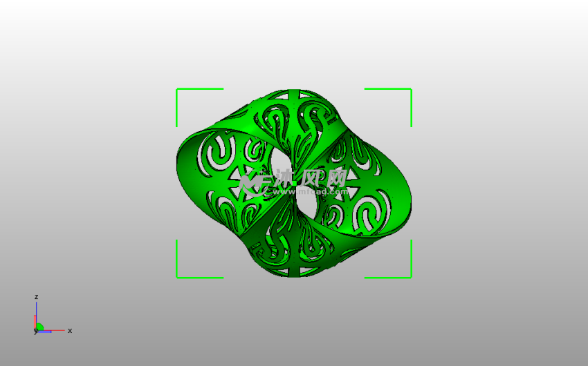 创意结构模型主视图