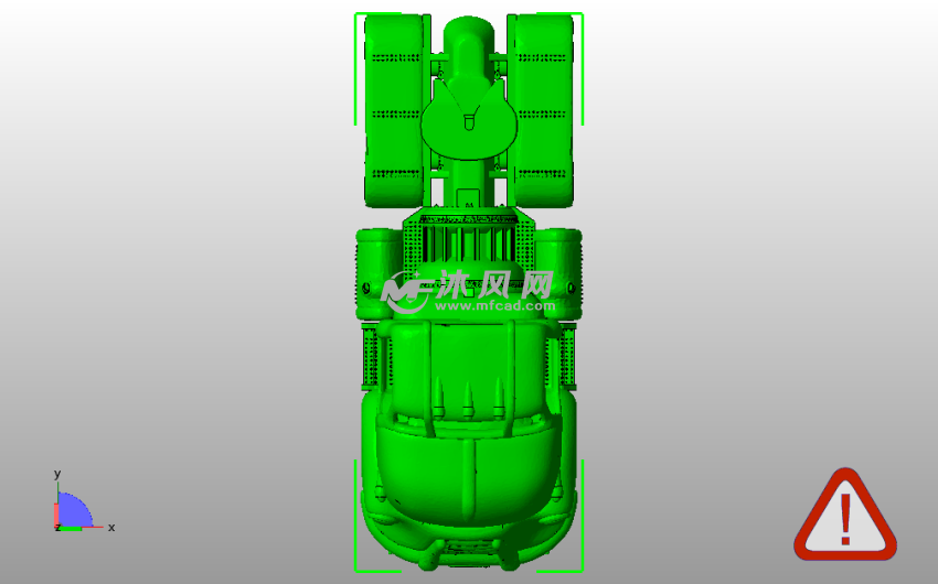 小卡车模型俯视图